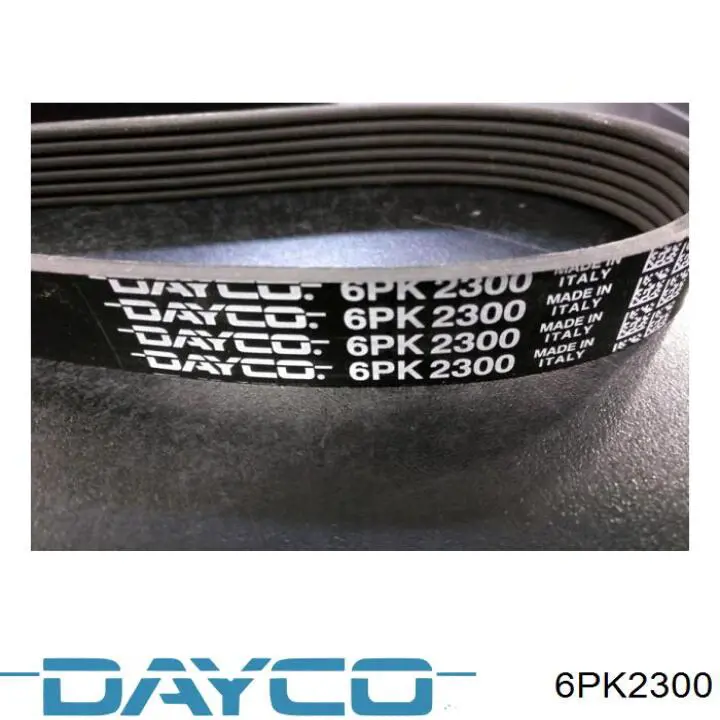 Клиновый ремень Dayco 6PK2300 цена, от 14.24 USD