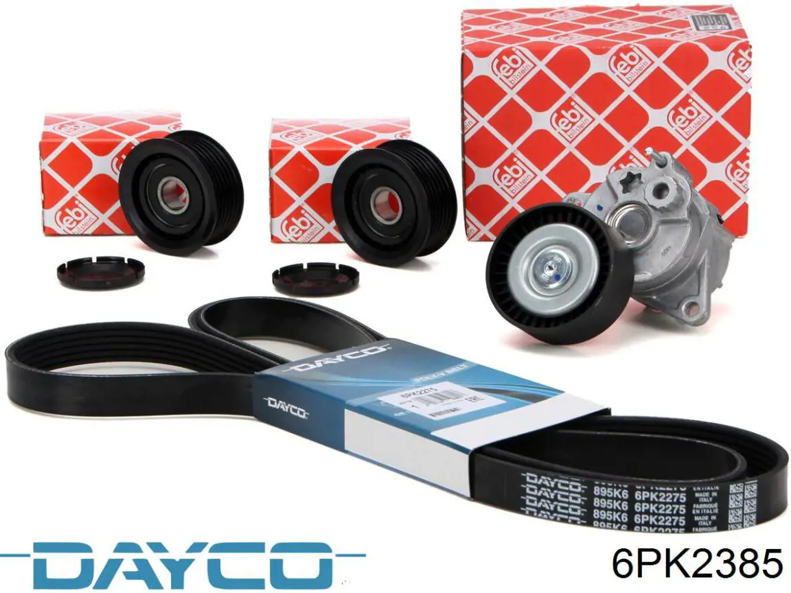 Ремень кондиционера Dayco 6PK2385