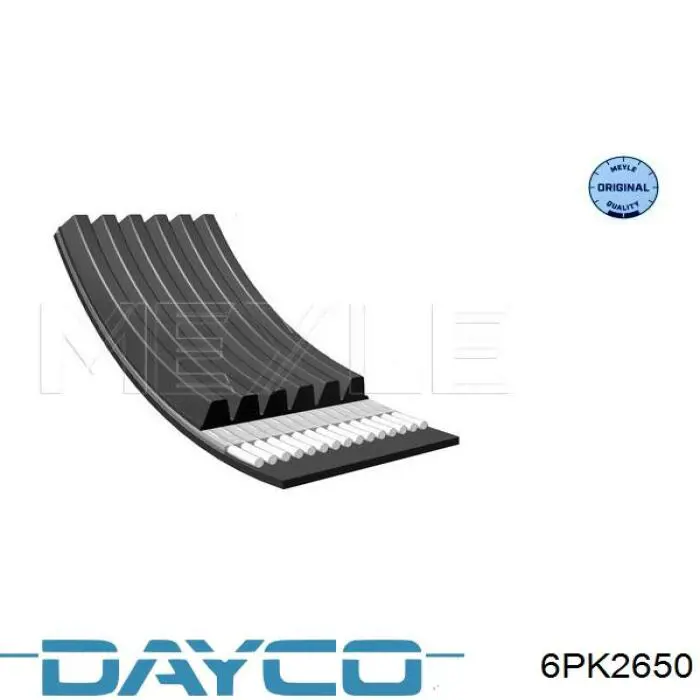 Купить 6PK2650 Dayco Ремень генератора