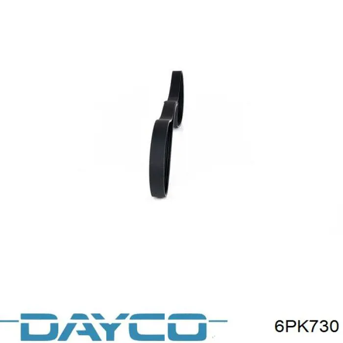Ремень генератора DAYCO 6PK730