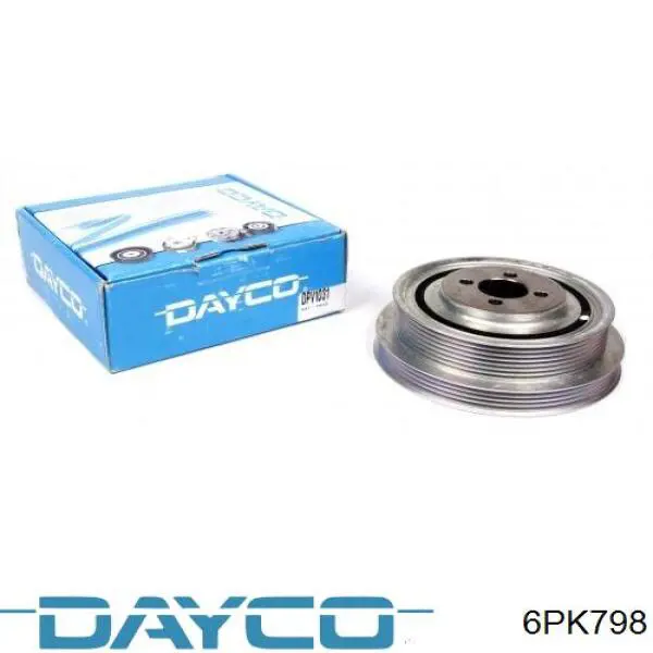 Купить 6PK798 Dayco Ремень генератора