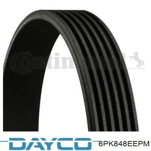 Ремень генератора 6PK848EEPM Dayco