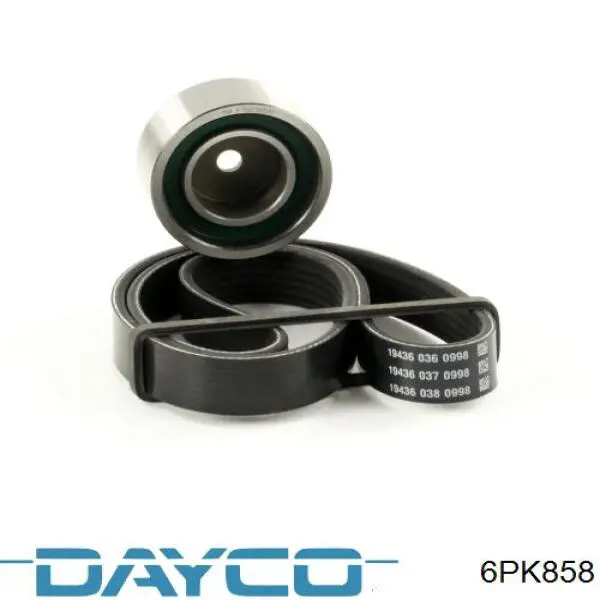 Купить 6PK858 Dayco Ремень генератора