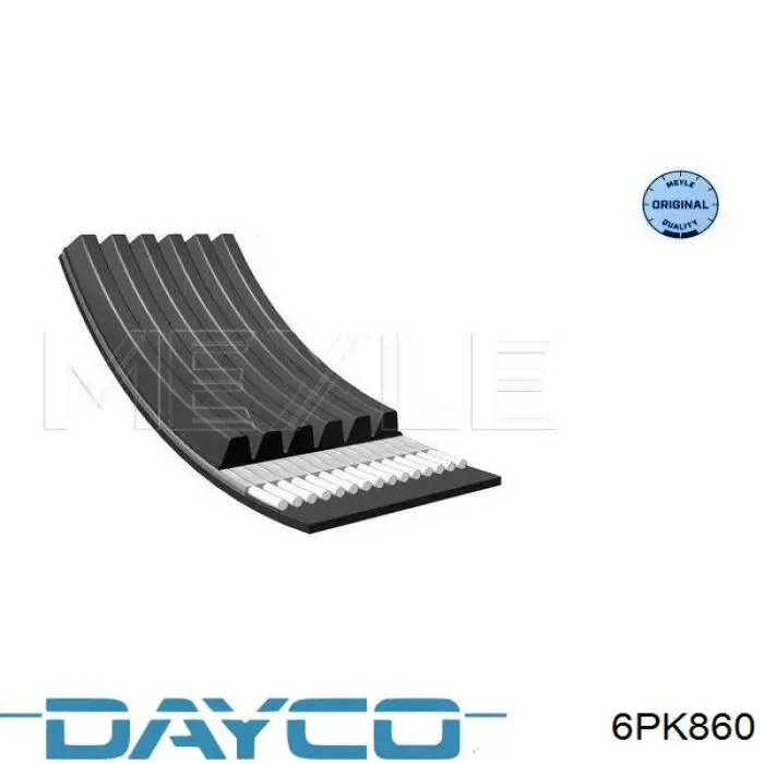 Купить 6PK860 Dayco Ремень генератора