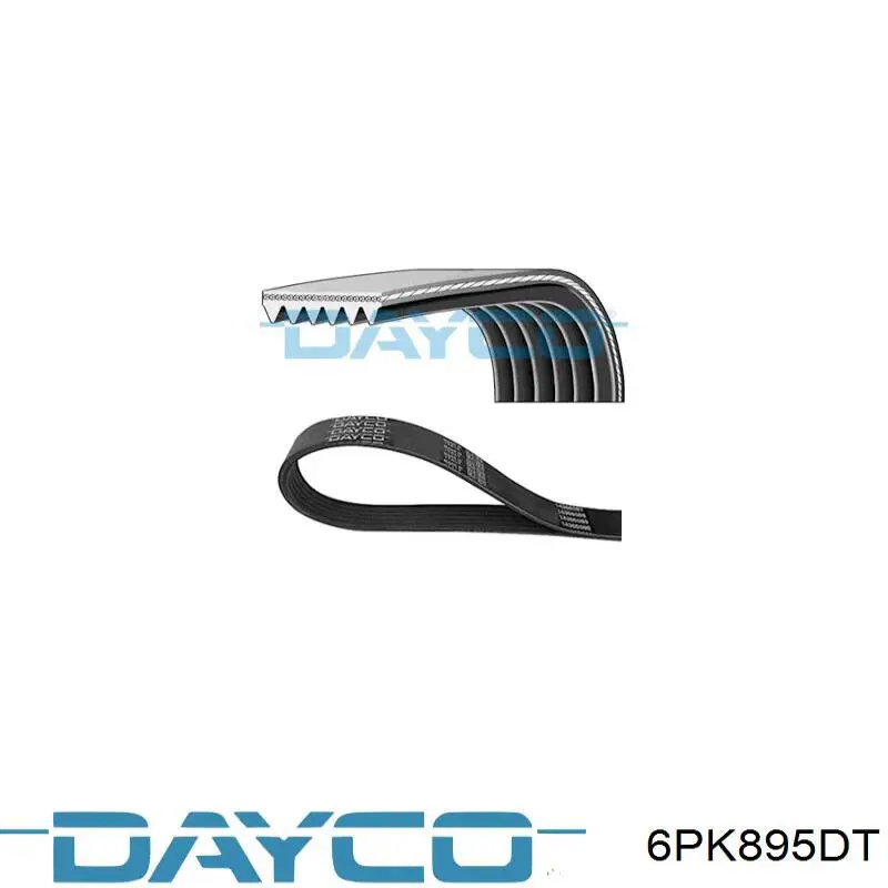 Купить 6PK895DT Dayco Ремень генератора