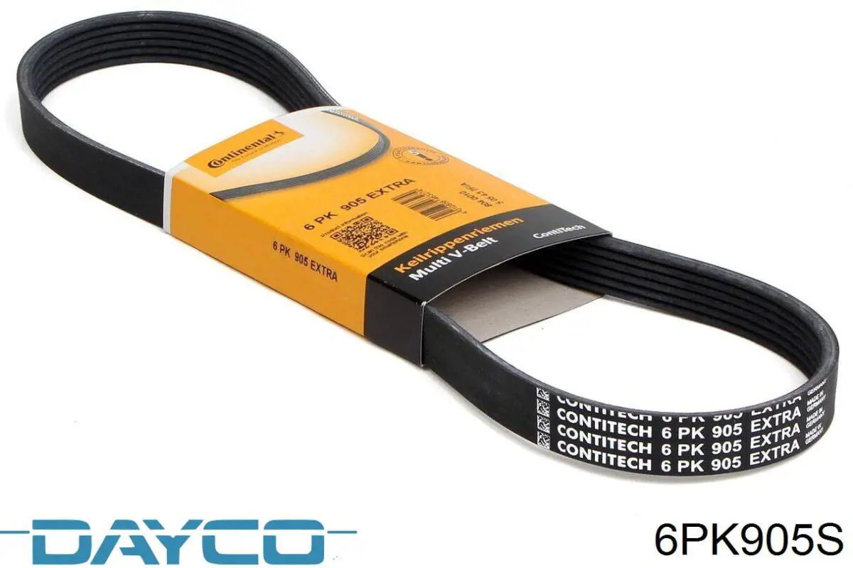 Клиновый ремень Dayco 6PK905S цена, от 10.80 USD
