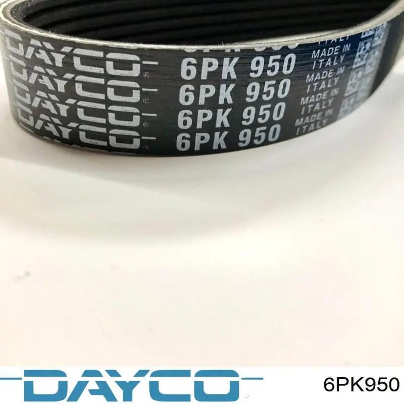 Клиновый ремень Dayco 6PK950 цена, от 7.00 USD