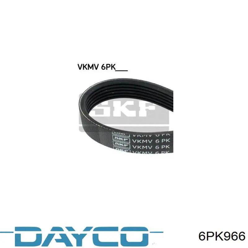 Купить 6PK966 Dayco Ремень генератора