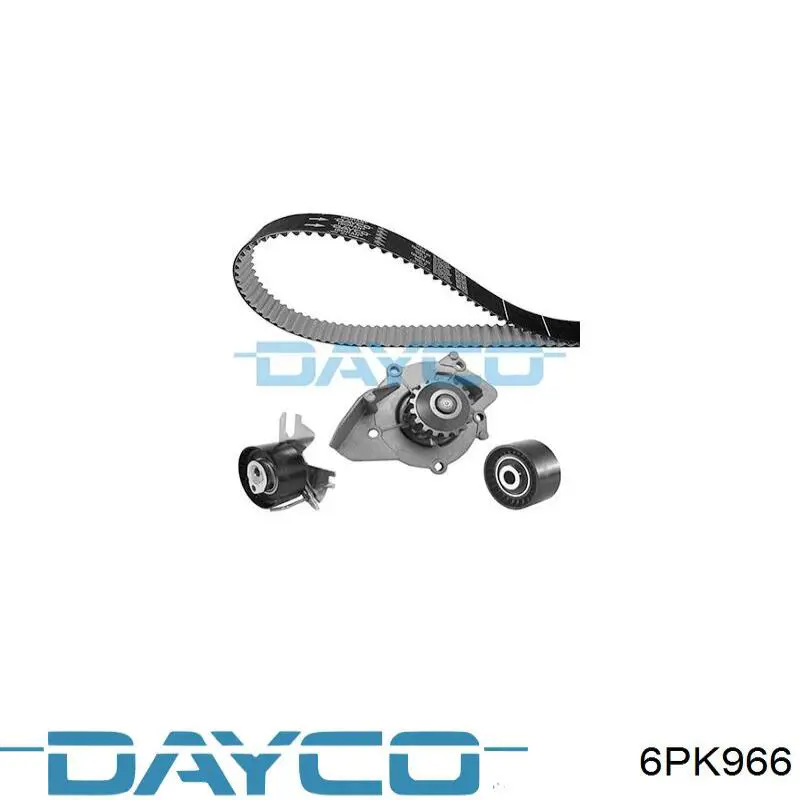Клиновый ремень Dayco 6PK966 цена, от 11.43 USD