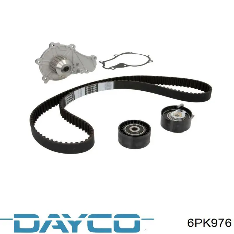 6PK976 Dayco Поликлиновый ремень