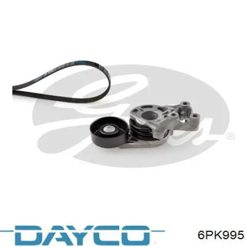6PK995 Dayco Поликлиновый ремень