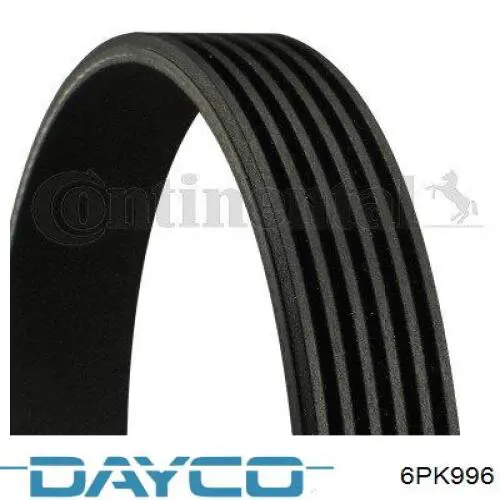 Купить 6PK996 Dayco Ремень генератора