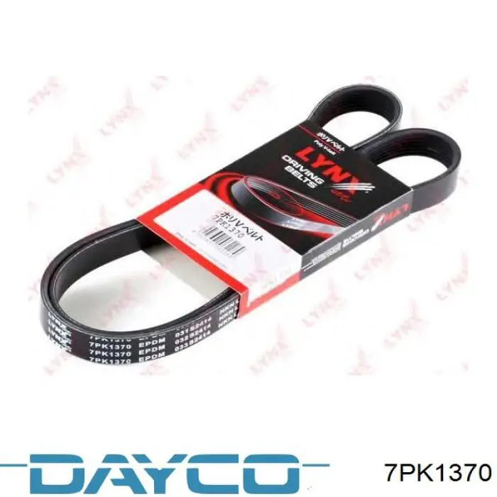 Клиновый ремень Dayco 7PK1370 цена, от 11.81 USD
