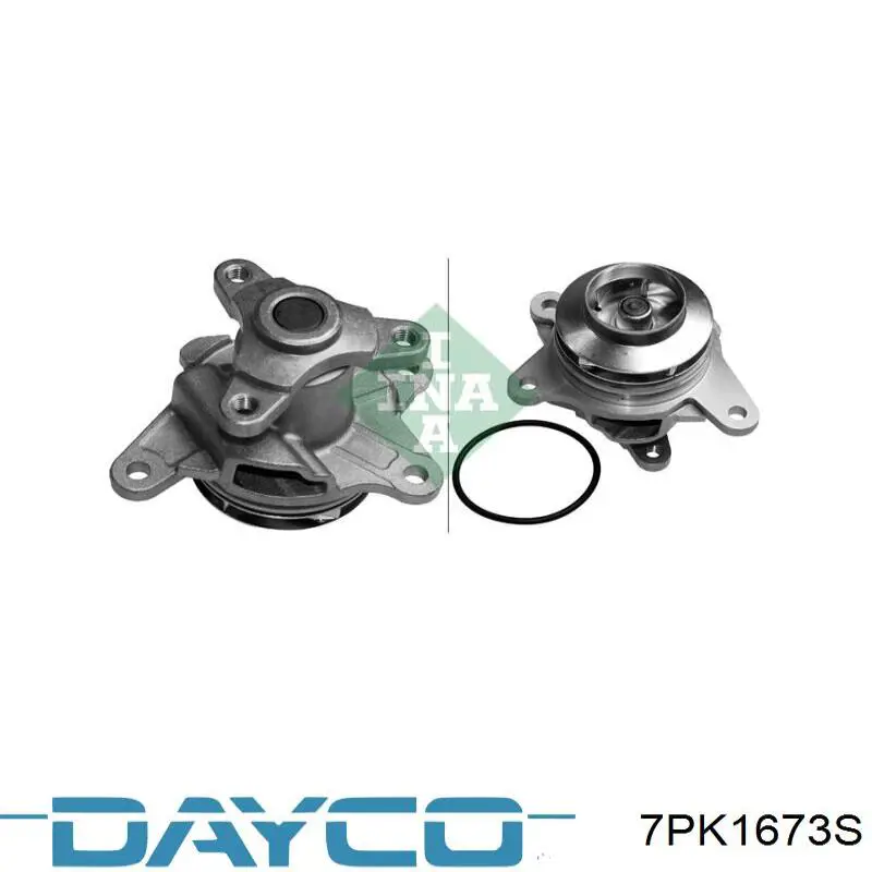 Клиновый ремень Dayco 7PK1673S цена, от 14.13 USD