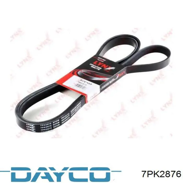Клиновый ремень Dayco 7PK2876 цена, от 26.59 USD