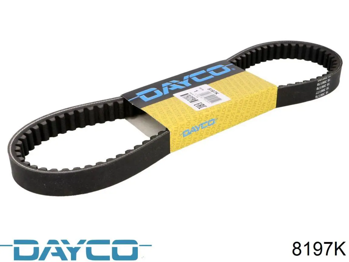 Ремень вариатора Dayco 8197K цена, от 54.77 USD