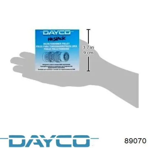 Купить 89070 Dayco Паразитный ролик