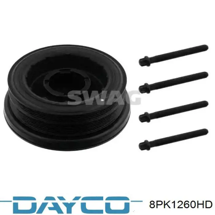 Купить 8PK1260HD Dayco Ремень генератора