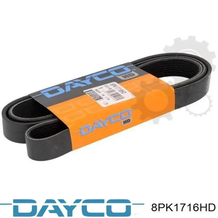 8PK1716HD Dayco correia dos conjuntos de transmissão