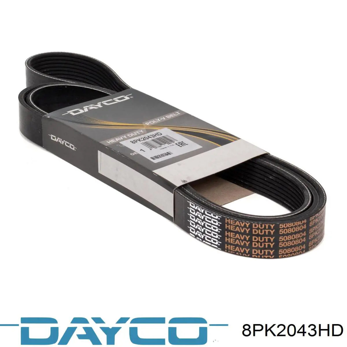 8PK2043HD Dayco ремень генератора