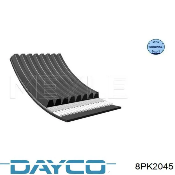 Клиновый ремень Dayco 8PK2045 цена, от 21.99 USD