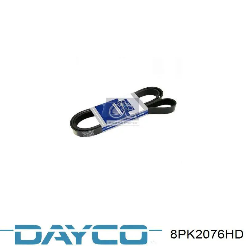 Ремень генератора 8PK2076HD Dayco