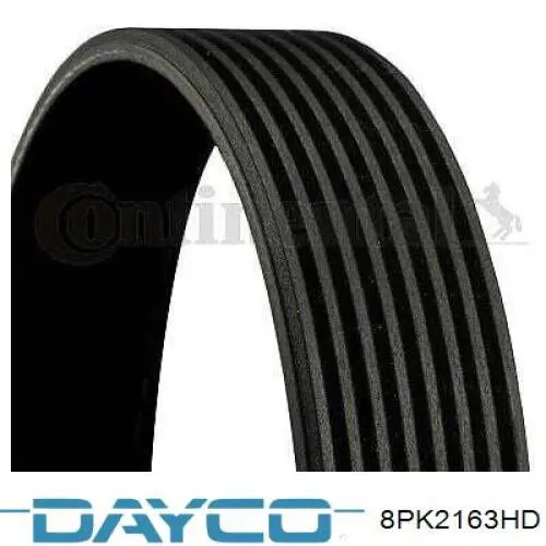 8PK2163HD Dayco correia dos conjuntos de transmissão