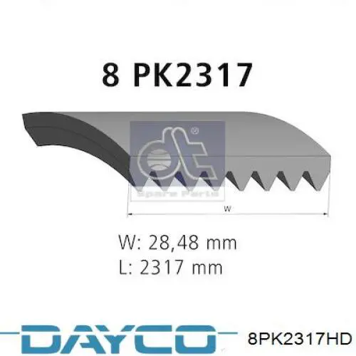 Клиновый ремень DAF 1878371 цена, от 18.99 USD