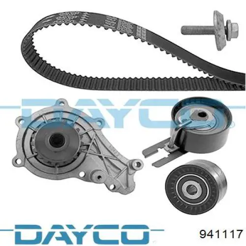 Купить 941117 Dayco Ремень газораспределительного механизма