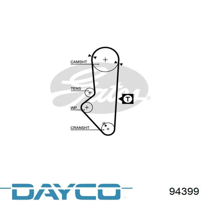 Ремень ГРМ 126RHP230H Dayco