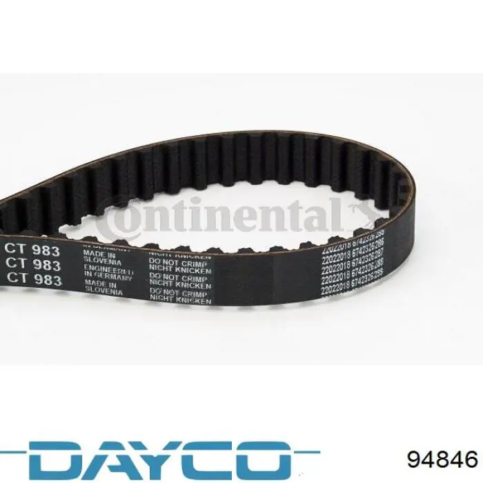 Зубчатый ремень Dayco 94846 цена, от 11.14 USD