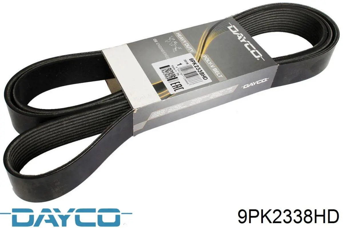 Купить 9PK2338HD Dayco Ремень генератора