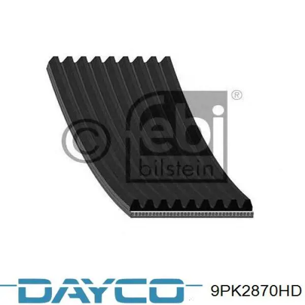 Купить 9PK2870HD Dayco Ремень генератора