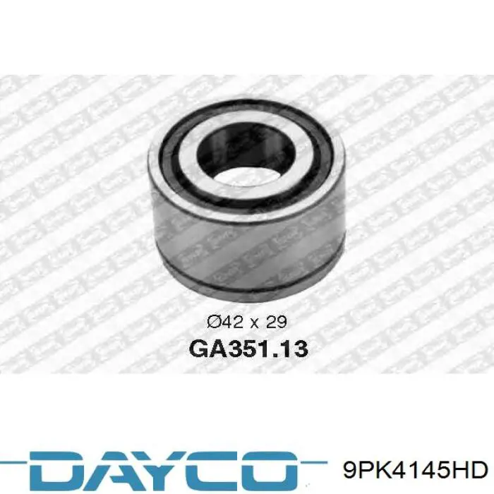 Клиновый ремень Dayco 9PK4145HD цена, от 80.06 USD