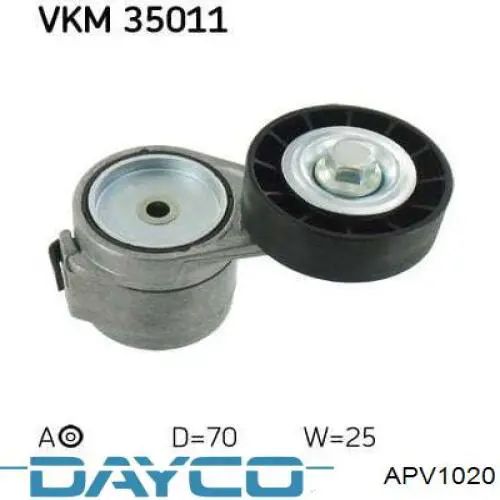 Купить APV1020 Dayco Натяжитель приводного ремня