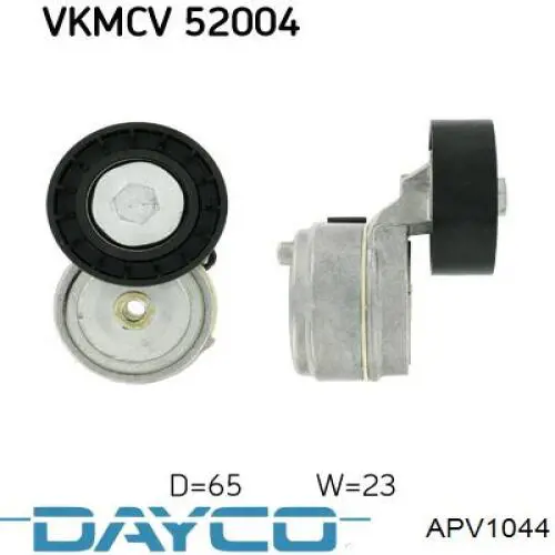 Купить APV1044 Dayco Натяжной ролик