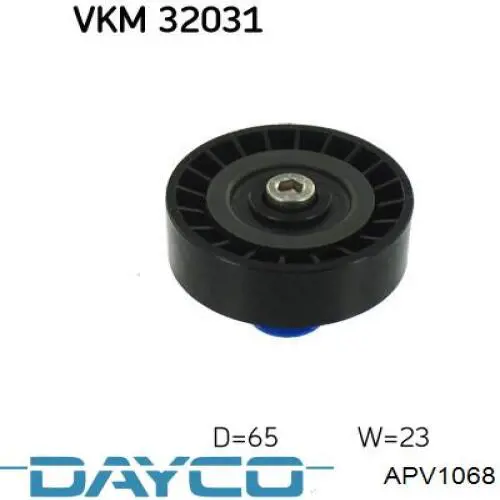 Паразитный ролик приводного ремня Dayco APV1068 цена, от 13.12 USD