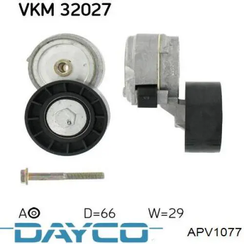 Купить APV1077 Dayco Натяжитель приводного ремня