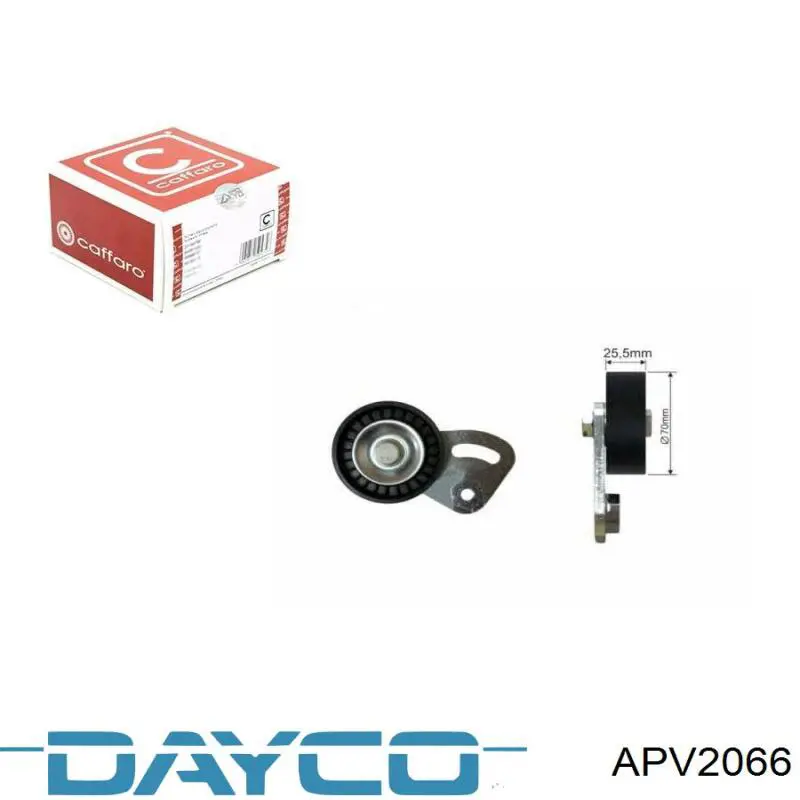 Натяжной ролик Dayco APV2066 цена, от 14.69 USD