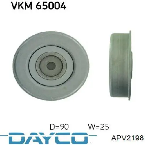 APV2198 Dayco паразитный ролик