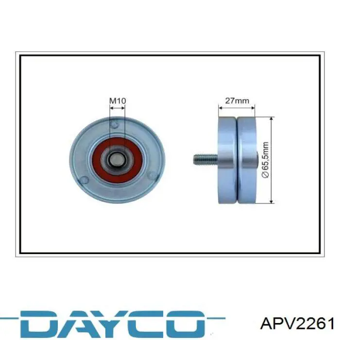 Натяжитель приводного ремня APV2261 Dayco