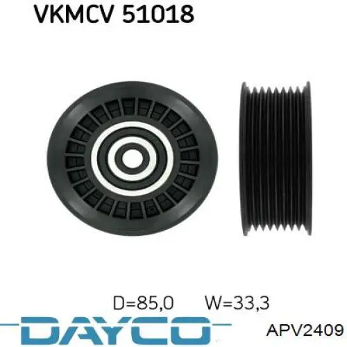 Паразитный ролик A0005500633 Mercedes