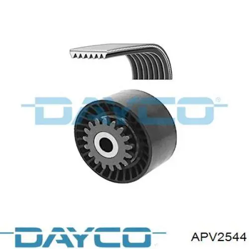 APV2544 Dayco rolo de reguladora de tensão da correia de transmissão