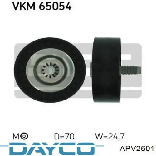 Паразитный ролик приводного ремня Dayco APV2601 цена, от 8.78 USD