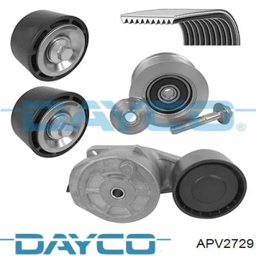 Натяжная планка поликлинового ремня Dayco APV2729