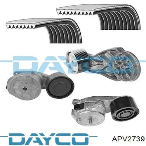 Натяжная планка поликлинового ремня Dayco APV2739