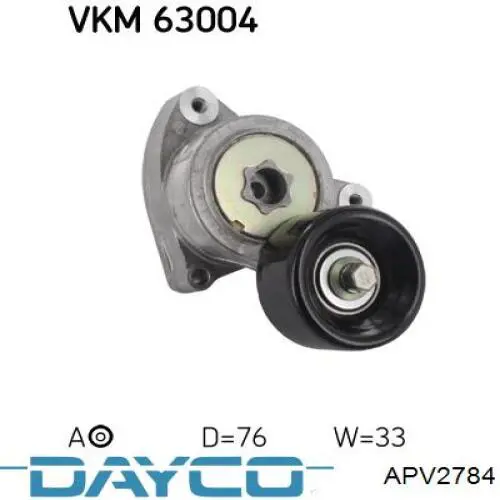 Купить APV2784 Dayco Натяжитель приводного ремня