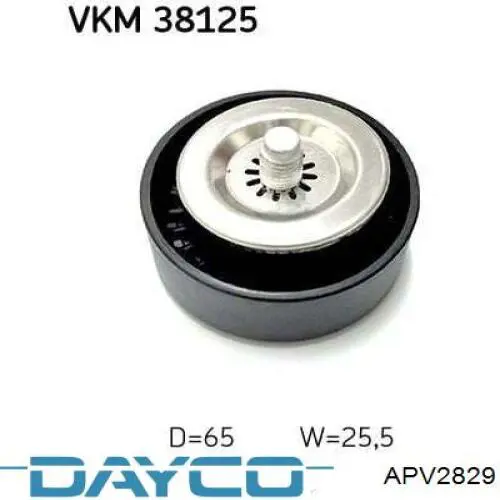 Паразитный ролик APV2829 Dayco