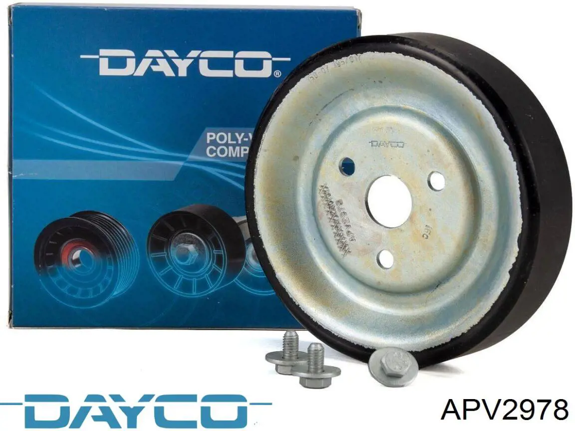 Шкив помпы APV2978 Dayco