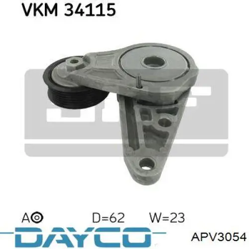 APV3054 Dayco натяжитель приводного ремня